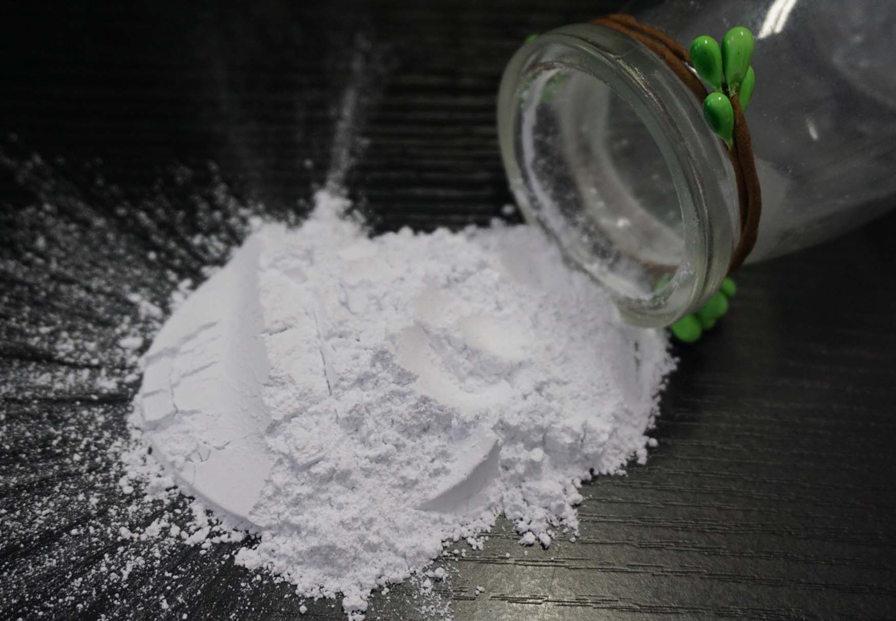 Warna Putih Melamin Molding Powder Resin Untuk Pecah Plastik